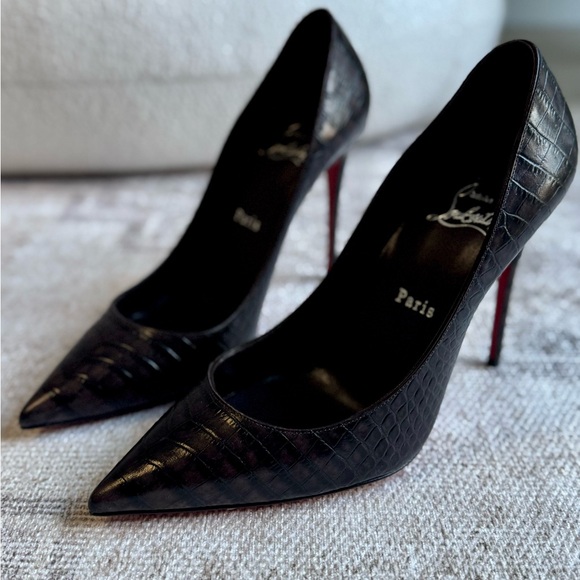 CHRISTIAN LOUBOUTIN
Black Kate 100 Heels - Picture 1 of 11